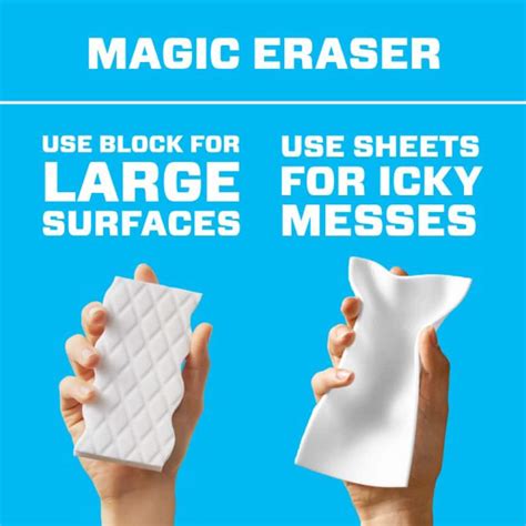 Gone in a Swipe: The Magic of an Extra Large Magic Eraser on Scuffs and Stains